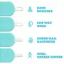 Dispozitiv de curatare, Fridababy, Multifunctional, Cu 4 capete, Pentru unghii, mucoasa nazala, urechi si alte parti ale corpului, Reutilizabil, 0 luni+ - 5