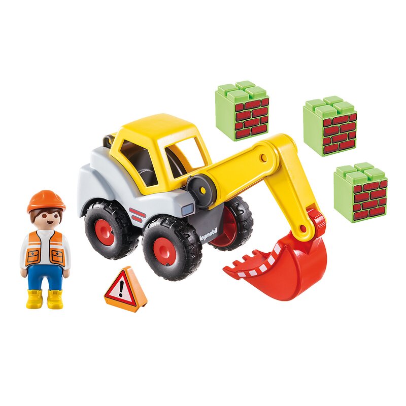 Playmobil - excavator cu brat mobil