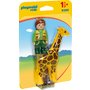 Playmobil - Ingrijitor Zoo cu girafa - 1