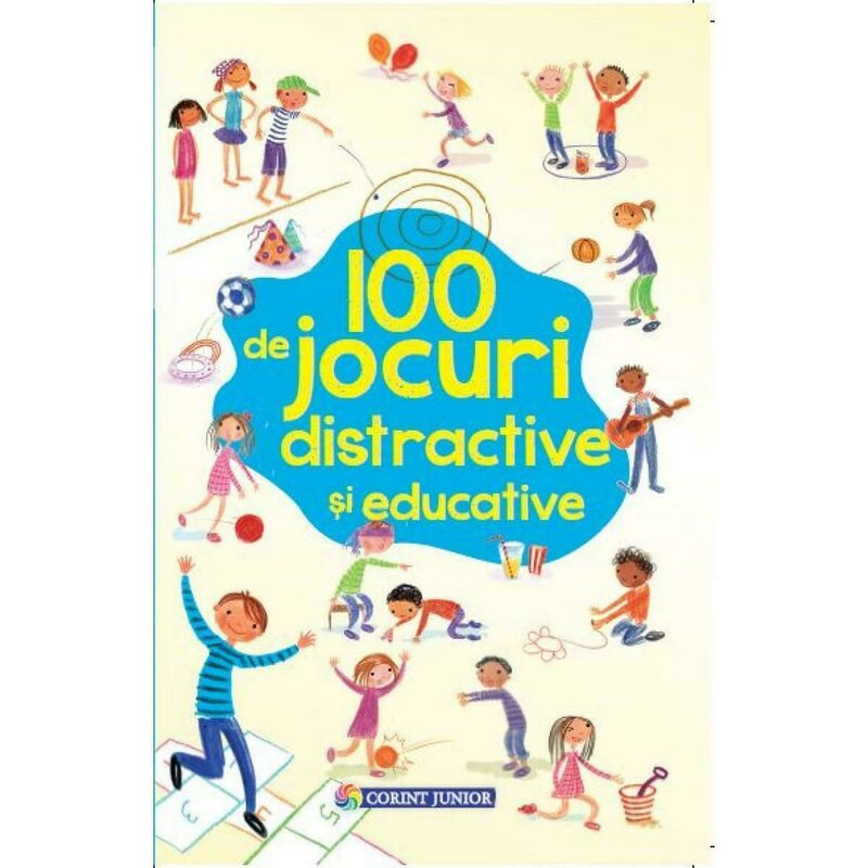 Corint - carte cu activitati 100 de jocuri distractive si educative