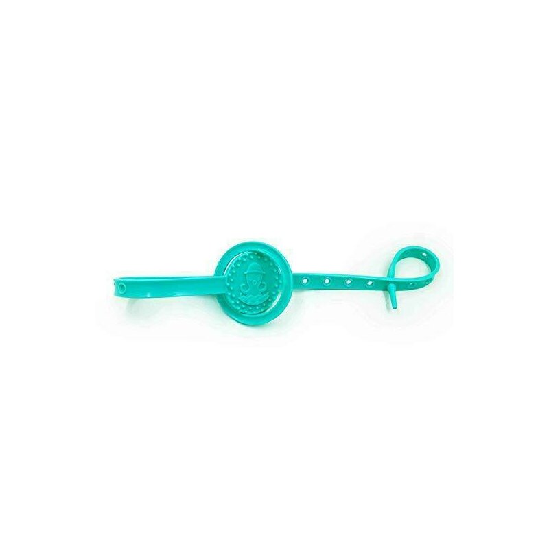 Mombella - accesoriu suport universal pentru biberoane si jucarii teal din silicon