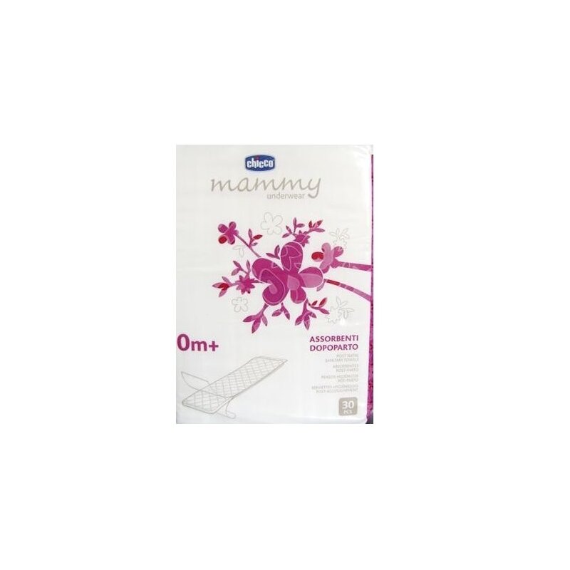 Chicco - absorbante sanitare postnatale, 30 buc