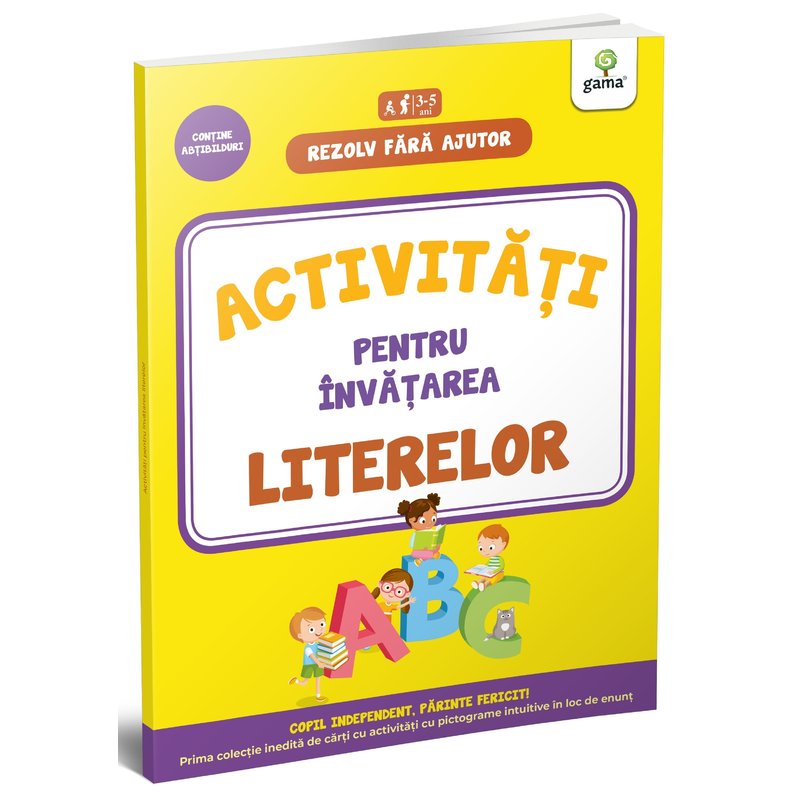 Editura Gama - Activitati pentru invatarea literelor