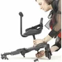Adaptor de carucior pentru al doilea copil, FreeON, Buggy board cu scaun demontabil, 2 in 1, Cu 2 roti, Capacitate maxima 20 kg, Conform cu standardul european de securitate EN 1888-1:2018, Negru - 14