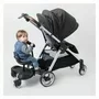 Adaptor de carucior pentru al doilea copil, FreeON, Buggy board cu scaun demontabil, 2 in 1, Cu 2 roti, Capacitate maxima 20 kg, Conform cu standardul european de securitate EN 1888-1:2018, Negru - 11