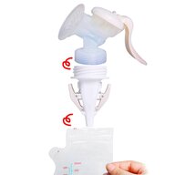 Adaptor pentru pungi stocare lapte matern Bebumi  5.2 cm