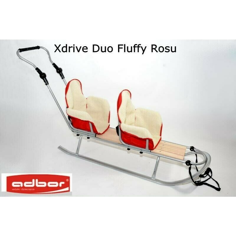 Adbor - Saniuta Xdrive Duo Fluffy, Rosu