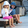 Adventurer White 2T/4T - Palarie tehnica Stay Cool Breatheasy SPF 50+ - 2