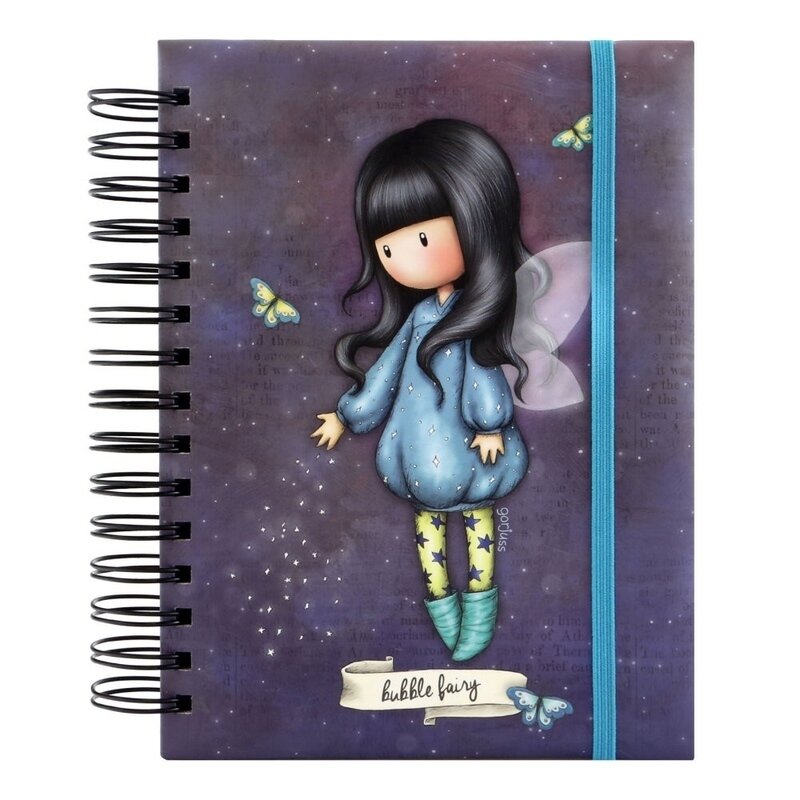 Agenda cu spira Gorjuss Bubble Fairy