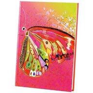Agenda Goldbuch A5 cu efect special Fluture roz