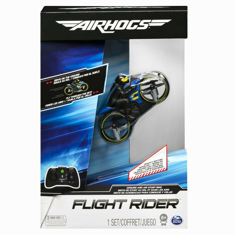 AIRHOGS MOTOCICLETA ZBURATOARE CU RADIOCOMANDA