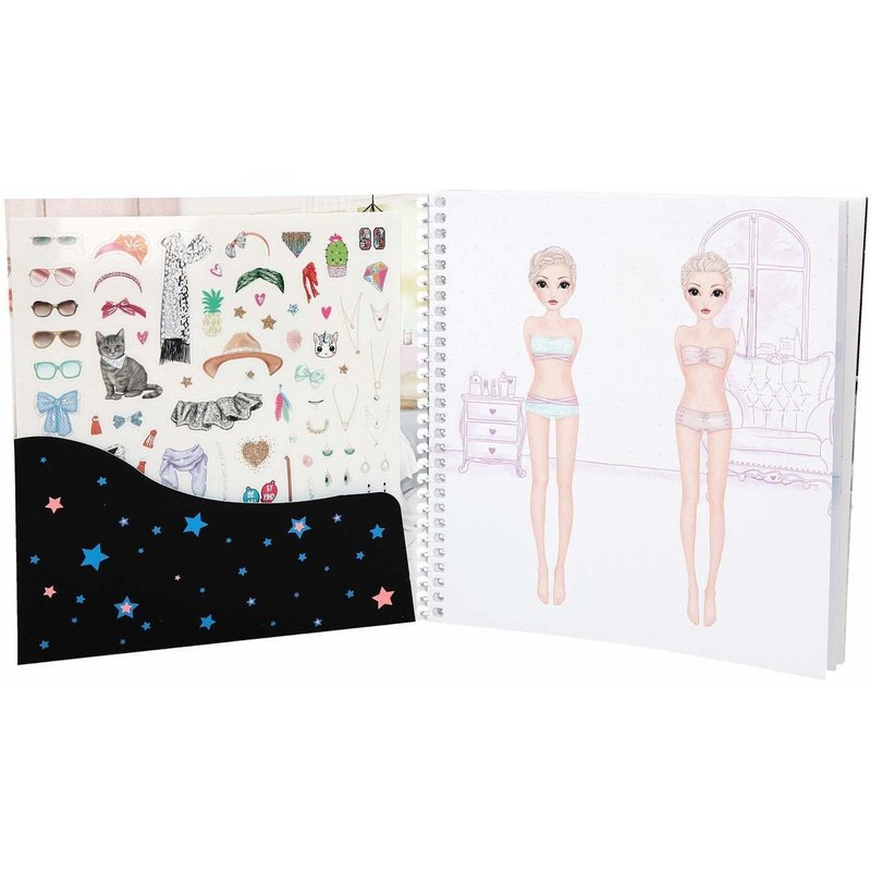 Depesche - album top model dress me up, autocolante