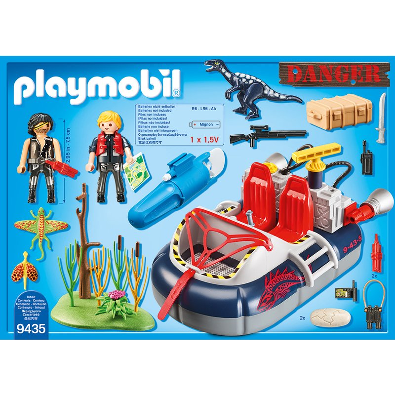 Playmobil - Ambarcatiune acvatica cu motor