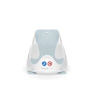 Mini suport de baie, Angelcare, Cu forma ergonomica, Pentru cazi de adulti sau de bebe, 0 luni+, Light Aqua