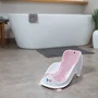Mini suport de baie, Angelcare, Cu forma ergonomica, Pentru cazi de adulti sau de bebe, 0 luni+, Roz Deschis - 4