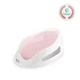 Suport pentru baie ergonomic, Angelcare, Moale la atingere, De la nastere, Roz Deschis - 2