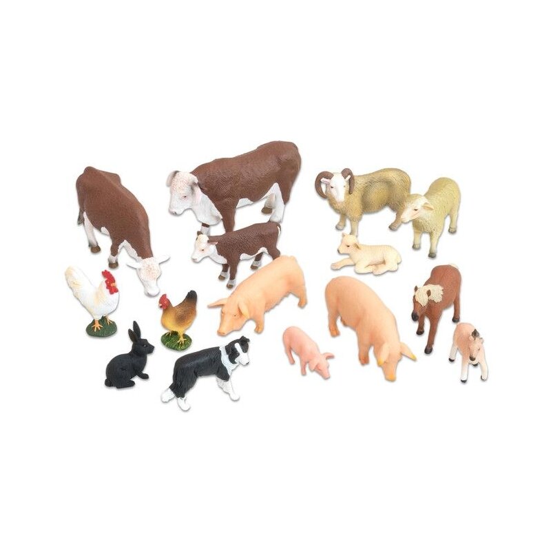Vinco - set figurine animale de ferma