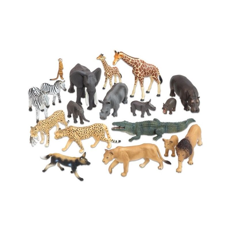 Vinco - set figurine animale de pe savana africana