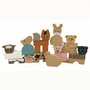 Egmont toys - Animale din cuburi de lemn. - 2