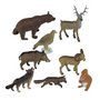 Miniland - Animale din padure 8 figurine - 1