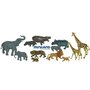 Miniland - Animale salbatice cu puii set de 12 figurine -  - 1