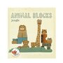 Egmont toys - Animalele junglei din cuburi de lemn natur. - 1