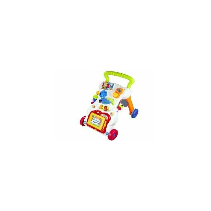 Antepremergator multifunctional pentru bebe, cu centru de activitati, multicolor, LeanToys, 2222