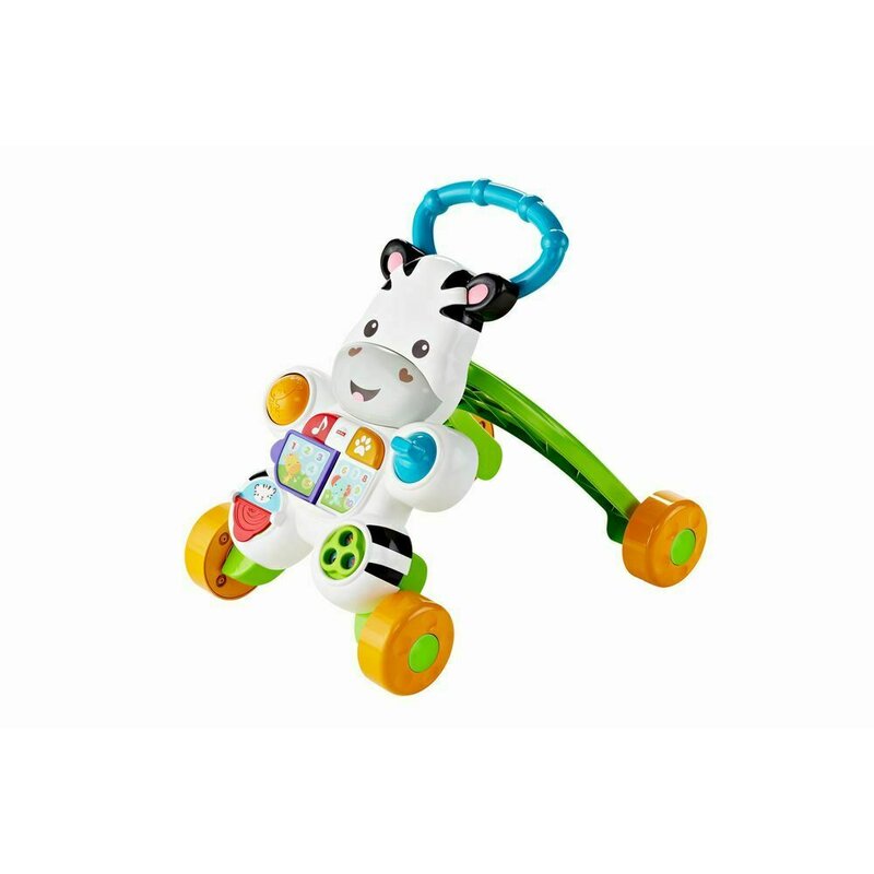 Mattel - Fisher Price - Antepremergator Zebra, Multicolor