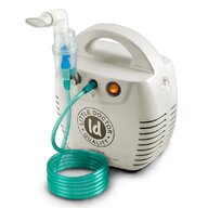 Little doctor - Aparat aerosoli cu compresor  LD 211 C, cutie pentru accesorii, 3 dispensere, 3 masti