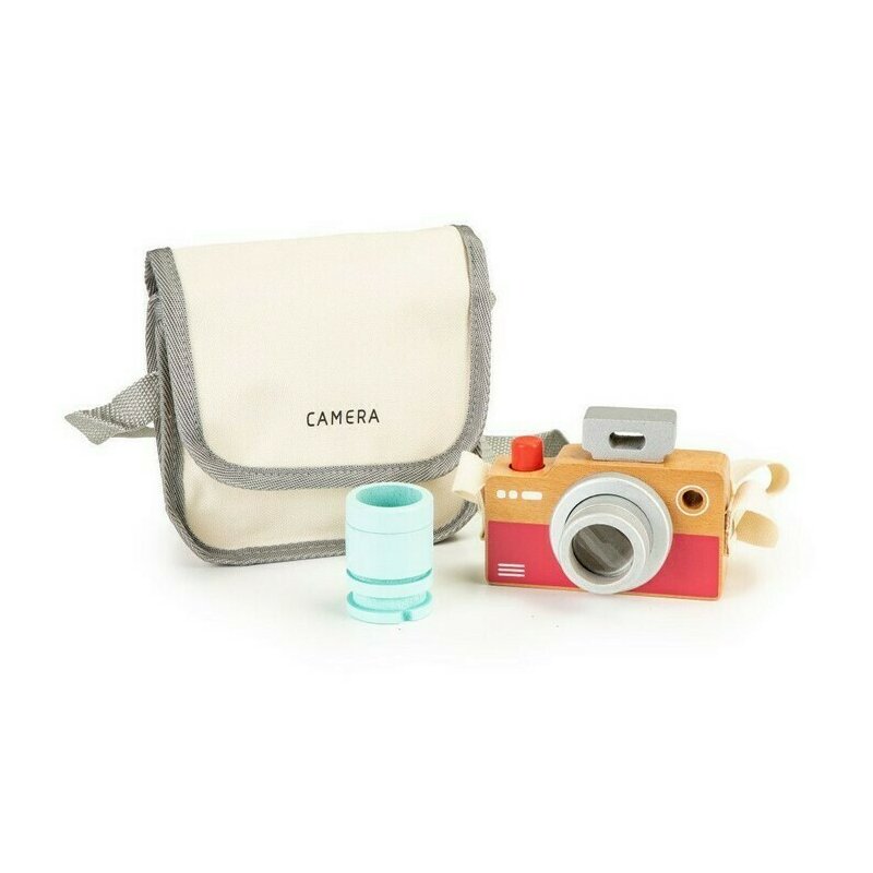 Ecotoys - set de joaca aparat foto din lemn