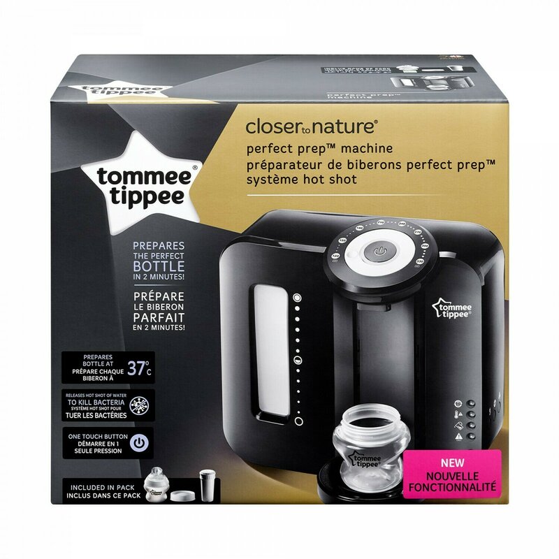 Tommee tippee - aparat pentru pregatirea laptelui praf perfect prep, negru