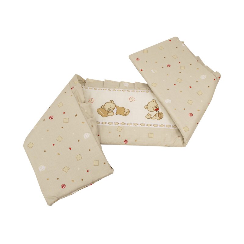 Mykids - aparatoare laterala teddy toys m2 120x60, maro