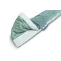 Aparatoare patut, Sensillo, Tip bumper, Pentru marginea superioara a patutului, Catifea, 116 cm, 0 luni+, Verde - 3