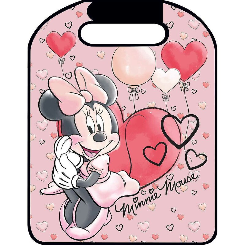 Disney - protectie spatar auto sau bancheta hearts minnie mouse, roz