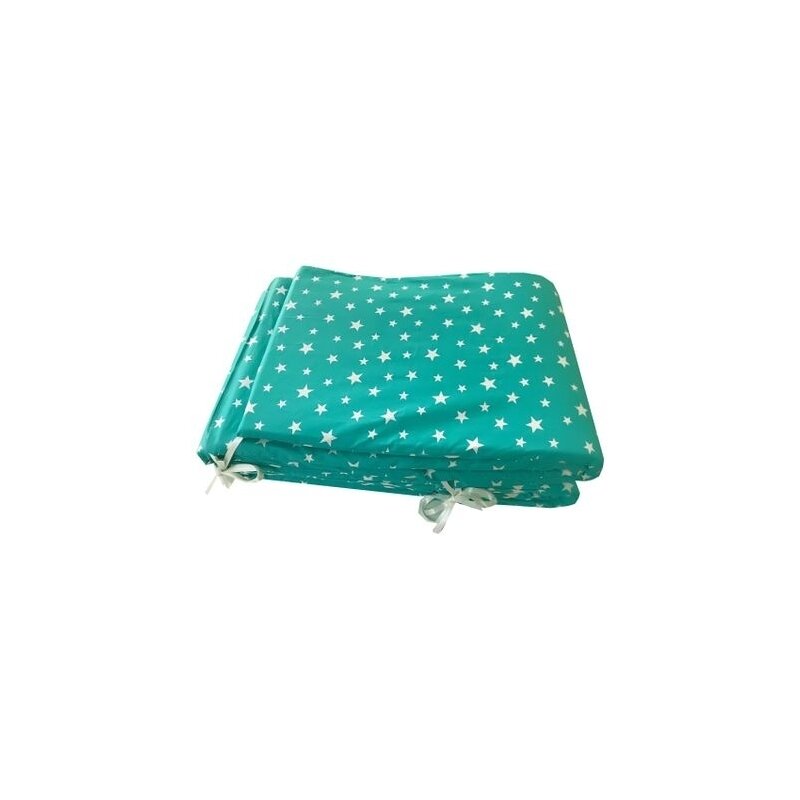 Deseda - aparatori laterale protectii laterale pat 120x60 cm h60cm cu burete stele pe turquise