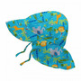 Aqua Jungle 2T/4T - Palarie soare SPF 50+ cu clapa si snur reglator Green Sprouts by iPlay - 4