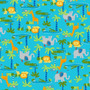 Aqua Jungle 2T/4T - Palarie soare SPF 50+ cu clapa si snur reglator Green Sprouts by iPlay - 5