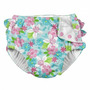 Aqua Paradise Flower 24 luni - Slip inot refolosibil SPF 50+ cu capse si volanase Green Sprouts by iPlay - 1