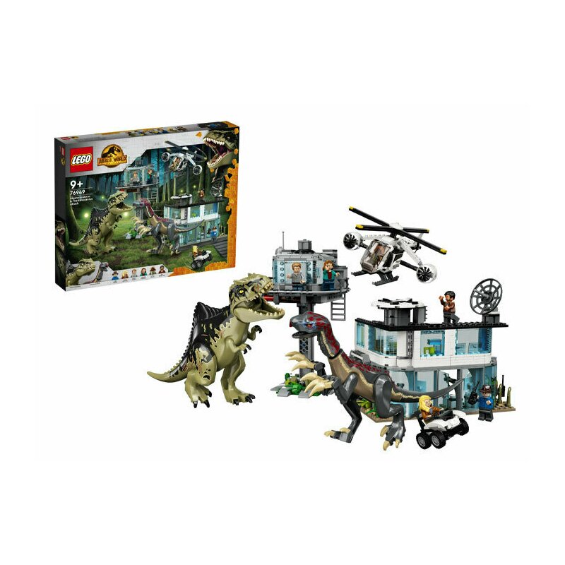 războiul stelelor   episodul ii: atacul clonelor Lego - Atacul Giganotozaurului ?i Therizinosaurului