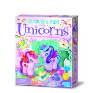 Atelier creativ 3D Modeleaza si picteaza - Unicorni cu sclipici