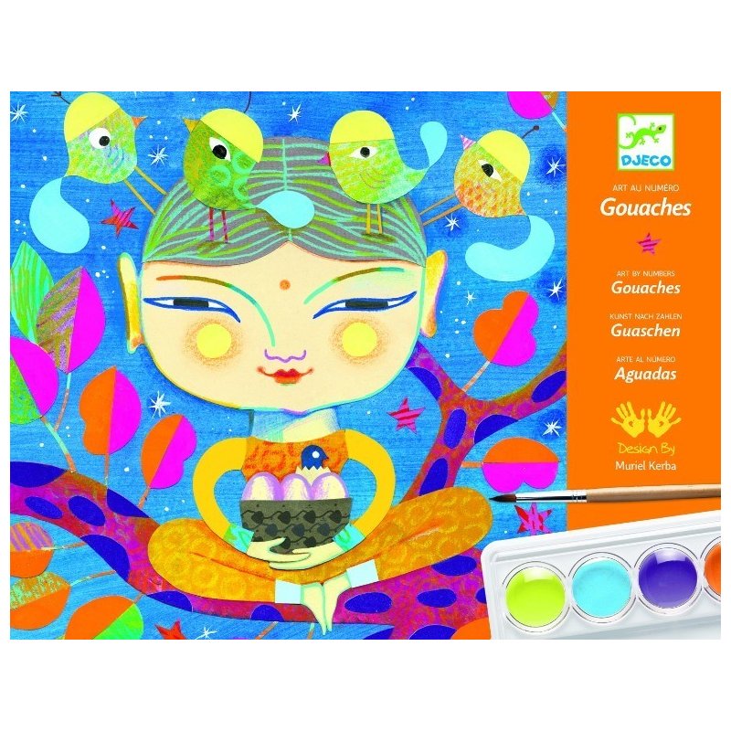 Djeco - atelier de pictura india