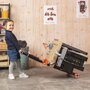 Banc de lucru, Smoby, Black+Decker, Cu diverse unelte si elemente de bricolaj, Pliabil, 56 x 34 x 103 cm, 36 luni+, Multicolor - 6