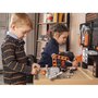Banc de lucru, Smoby, Black+Decker, Cu diverse unelte si elemente de bricolaj, Pliabil, 56 x 34 x 103 cm, 36 luni+, Multicolor - 9