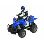 ATV albastru RC pentru copii , Quad cu telecomanda 27 Mhz, LeanToys, 9384 - 2