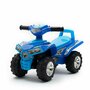 Atv copii, Baby Mix, Pana la 27 kg, Cu sunete si lumini, Cu sezut confortabil, Cu suport jucarii sub scaun, Cu roti rezistente, 12-36 luni, Blue