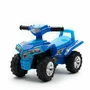 Atv copii, Baby Mix, Pana la 27 kg, Cu sunete si lumini, Cu sezut confortabil, Cu suport jucarii sub scaun, Cu roti rezistente, 12-36 luni, Blue