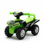 Atv copii, Baby Mix, Pana la 27 kg, Cu sunete si lumini, Cu sezut confortabil, Cu suport jucarii sub scaun, Cu roti rezistente, 12-36 luni, Green - 1