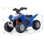 ATV electric pentru copii licenta Honda 18-36 Luni cu sunete si lumini, Blue - 7