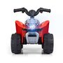 ATV electric pentru copii licenta Honda 18-36 Luni cu sunete si lumini, Red - 2