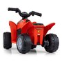 ATV electric pentru copii licenta Honda 18-36 Luni cu sunete si lumini, Red - 3
